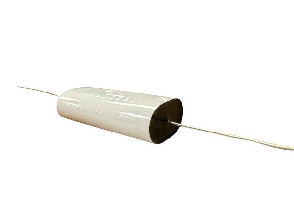flat film capacitor for power supply and power current