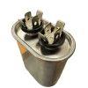 oval oil filled capacitor for motor run, lighting and filtering
