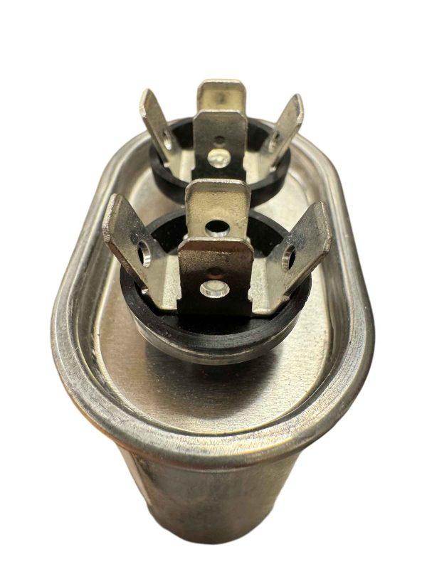 oval oil filled capacitor for motor run, lighting and filtering