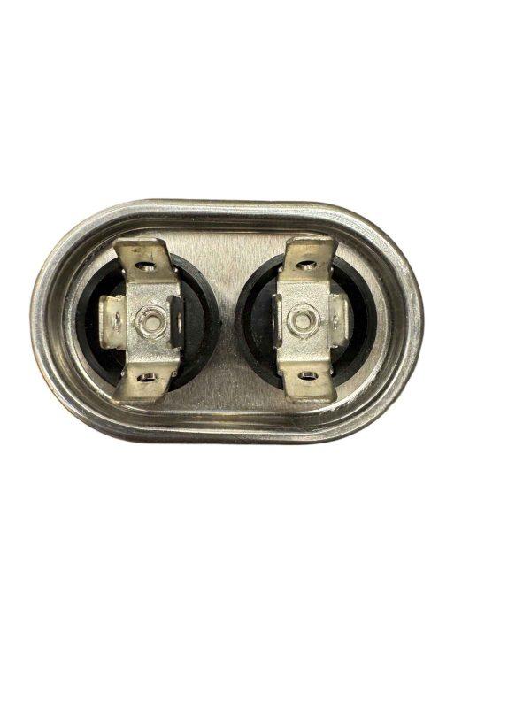 oval oil filled capacitor for motor run, lighting and filtering