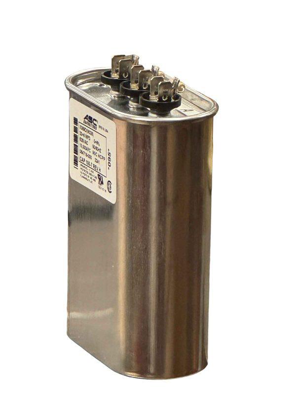 oval oil filled capacitor for motor run, lighting and filtering